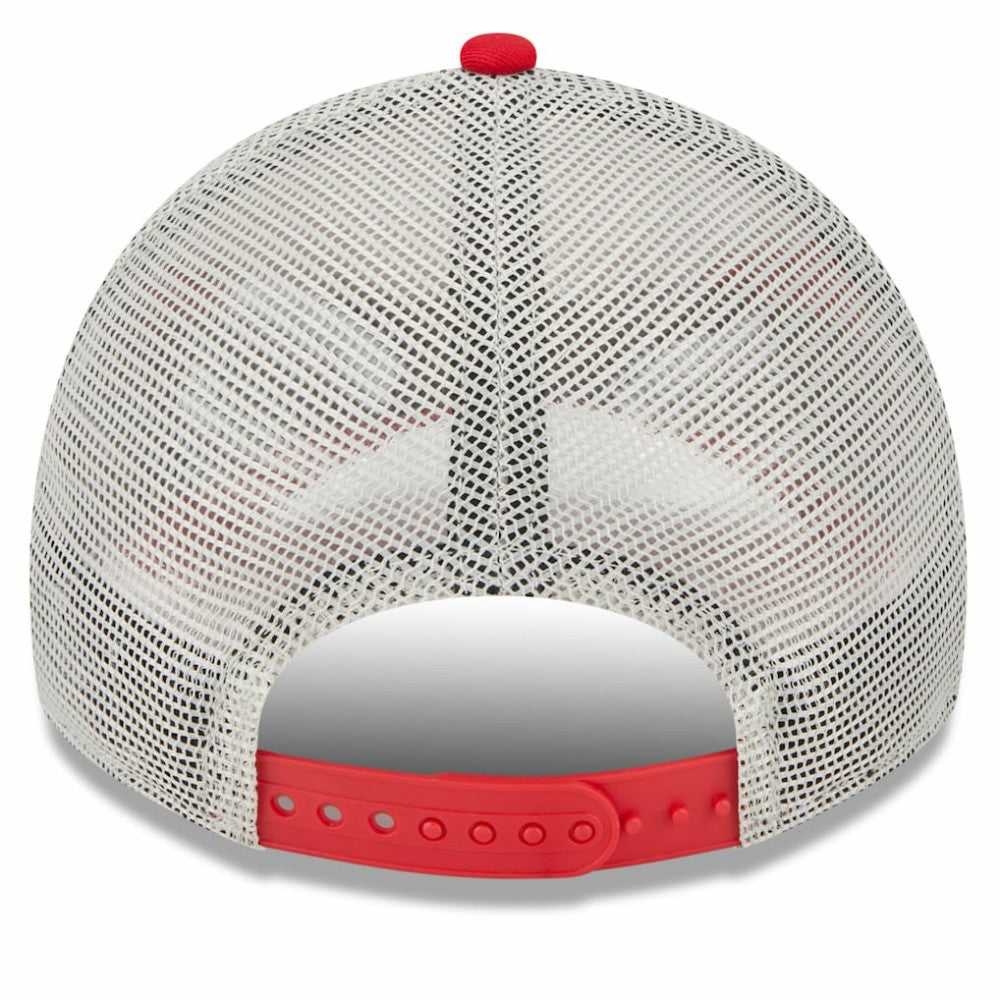 Washington Nationals New Era Property Trucker 9TWENTY Snapback Hat - Red - New Era Lifestyle