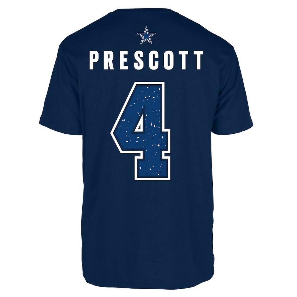Dak Prescott Dallas Cowboys Jordan Brand Name & Number T-Shirt Navy