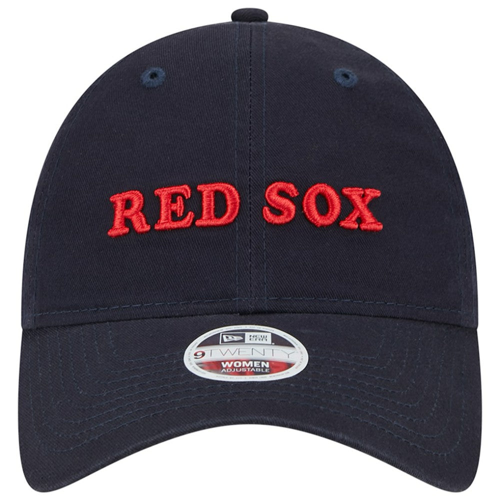 Boston Red Sox New Era Women's Shoutout 9TWENTY Adjustable Hat - Navy - New Era Online