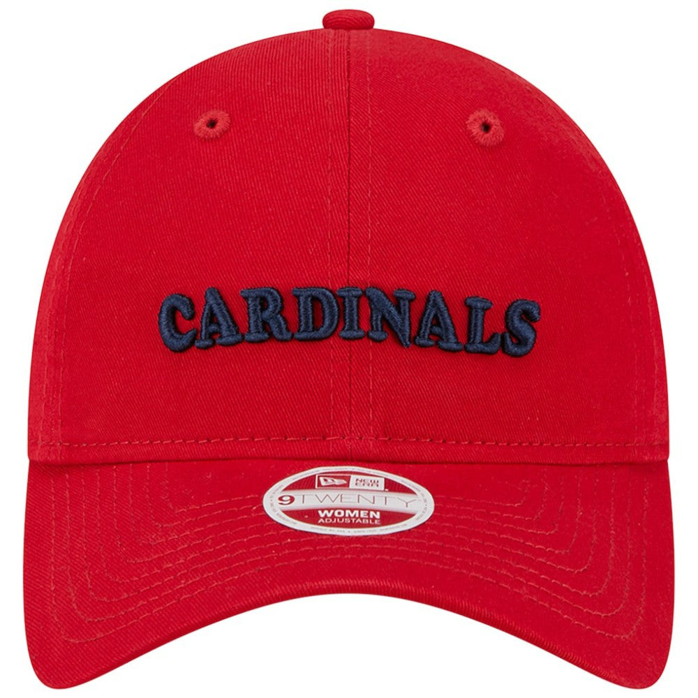 St. Louis Cardinals New Era Women's Shoutout 9TWENTY Adjustable Hat - Red - New Era Online