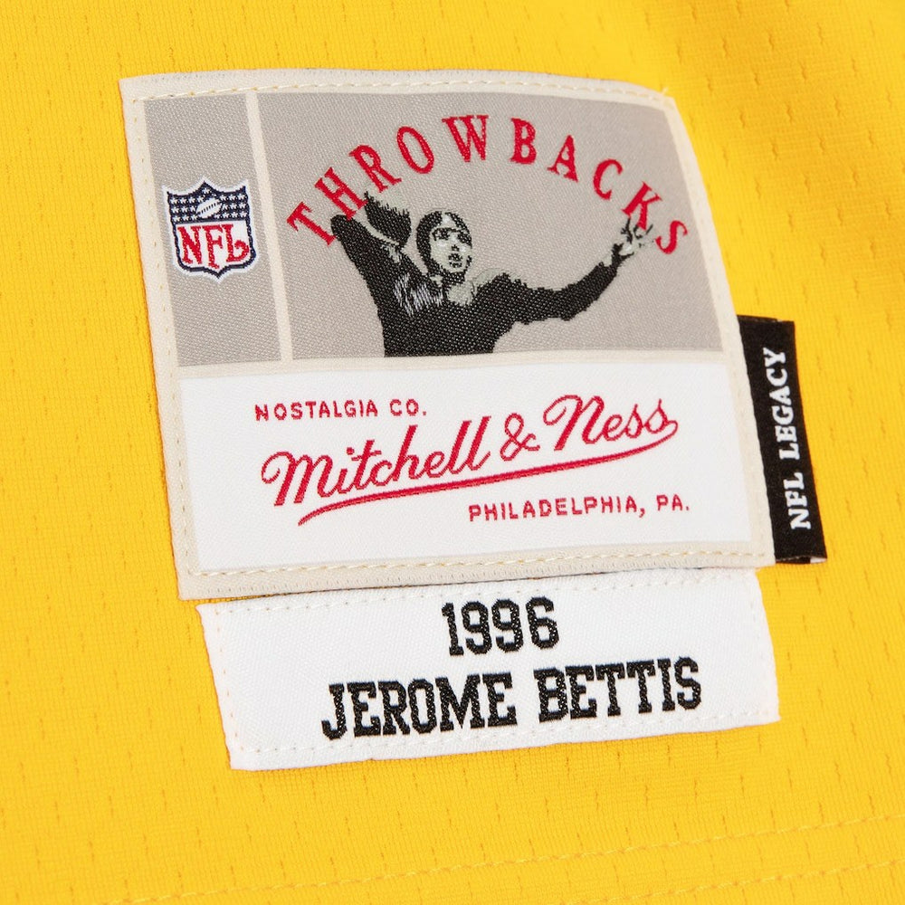 Mitchell & Ness Jerome Bettis Pittsburgh Steelers 1996 Split Legacy Replica Jersey Black/Gold