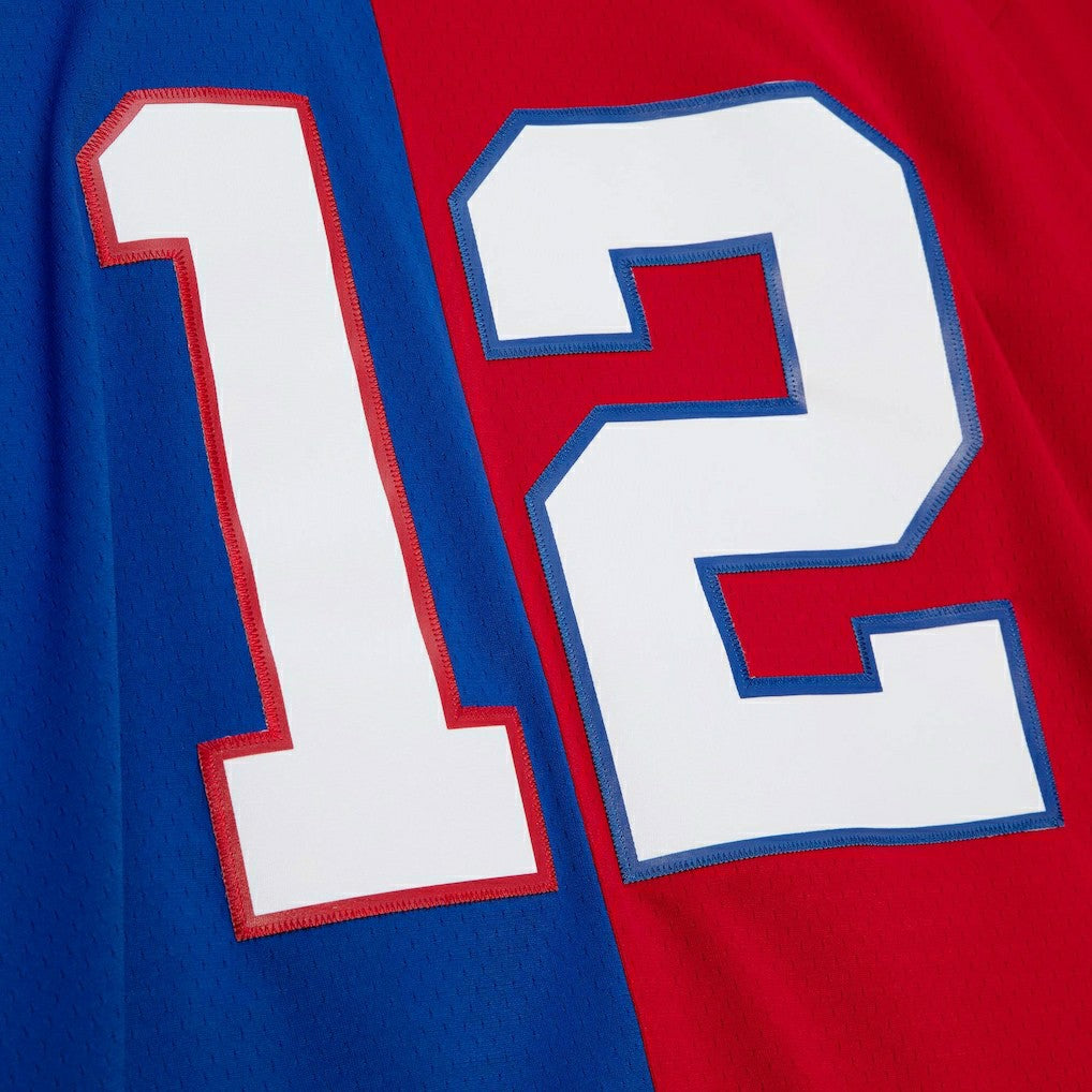 Mitchell & Ness Jim Kelly Buffalo Bills 1990 Split Legacy Replica Jersey Royal/Red