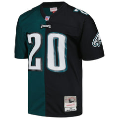 Mitchell & Ness Brian Dawkins Philadelphia Eagles 2004 Split Legacy Replica Jersey Midnight Green/Black