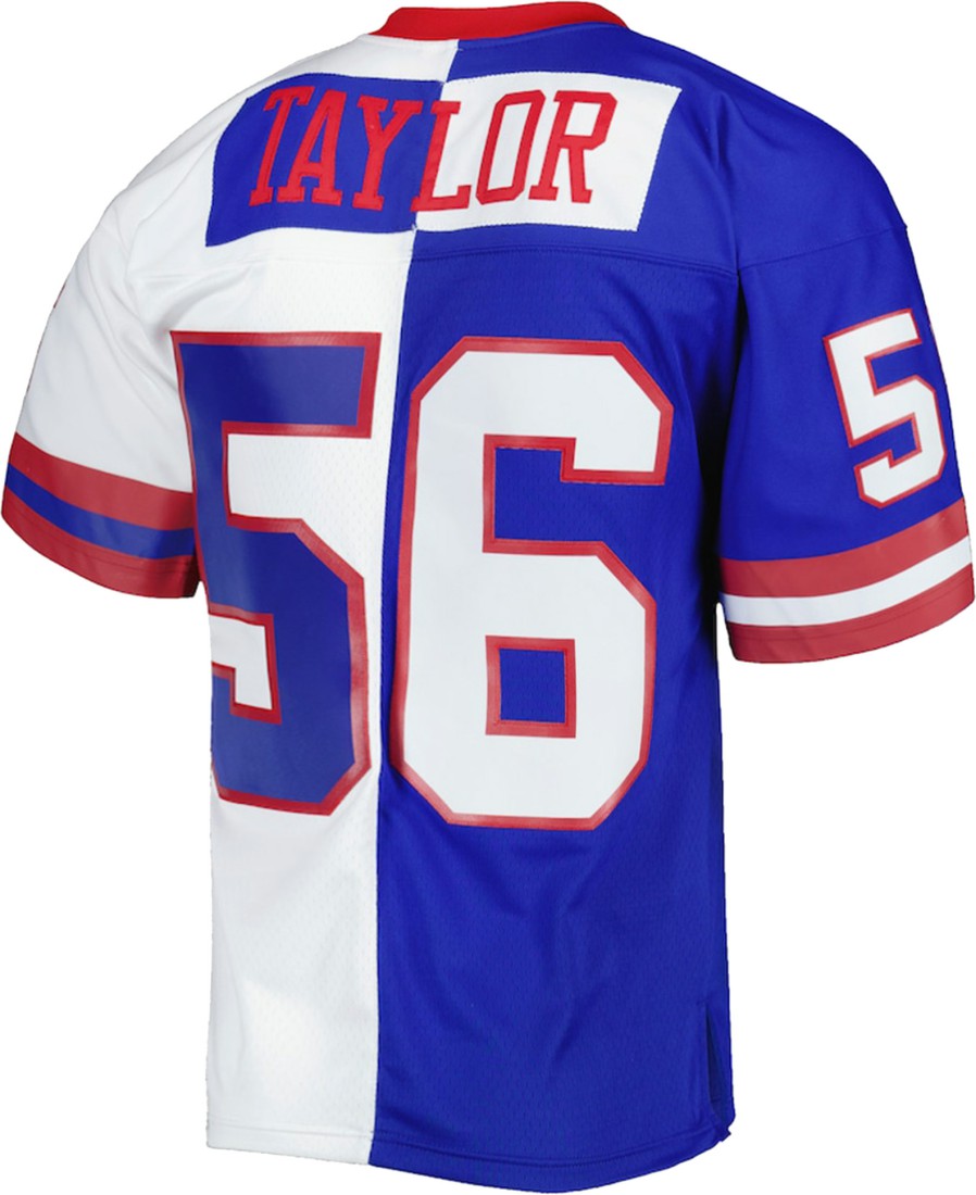 Mitchell & Ness Lawrence Taylor New York Giants 1986 Split Legacy Replica Jersey Royal/White