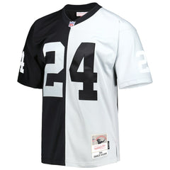 Mitchell & Ness Charles Woodson Las Vegas Raiders 1998 Split Legacy Replica Jersey Black/Silver
