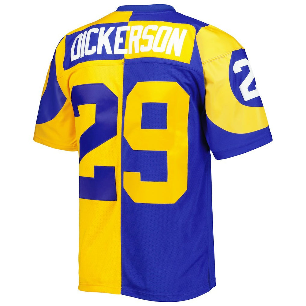 Mitchell & Ness Eric Dickerson Los Angeles Rams 1984 Split Legacy Replica Jersey Royal/Gold