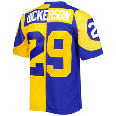Mitchell & Ness Eric Dickerson Los Angeles Rams 1984 Split Legacy Replica Jersey Royal/Gold