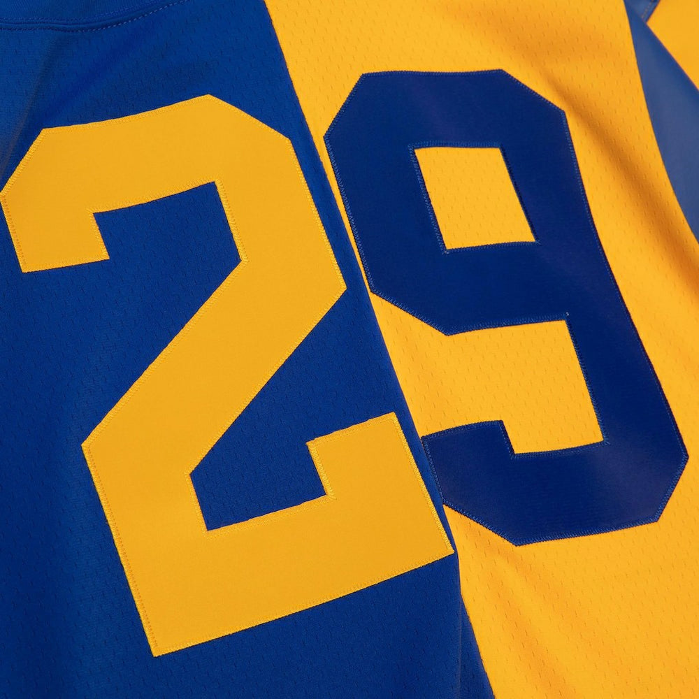Mitchell & Ness Eric Dickerson Los Angeles Rams 1984 Split Legacy Replica Jersey Royal/Gold