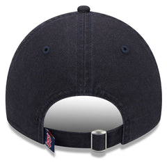 Boston Red Sox New Era Women's Leaves 9TWENTY Adjustable Hat - Navy - New Era Discount