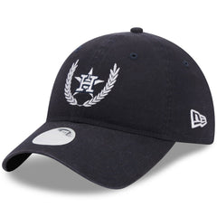 Houston Astros New Era Women's Leaves 9TWENTY Adjustable Hat - Navy - New Era on Sale