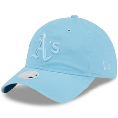 Athletics New Era Women's Doscientos Core Classic 9TWENTY Adjustable Hat - Light Blue - New Era Lifestyle