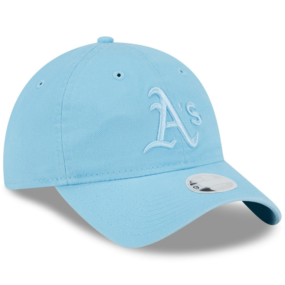 Athletics New Era Women's Doscientos Core Classic 9TWENTY Adjustable Hat - Light Blue - New Era Lifestyle