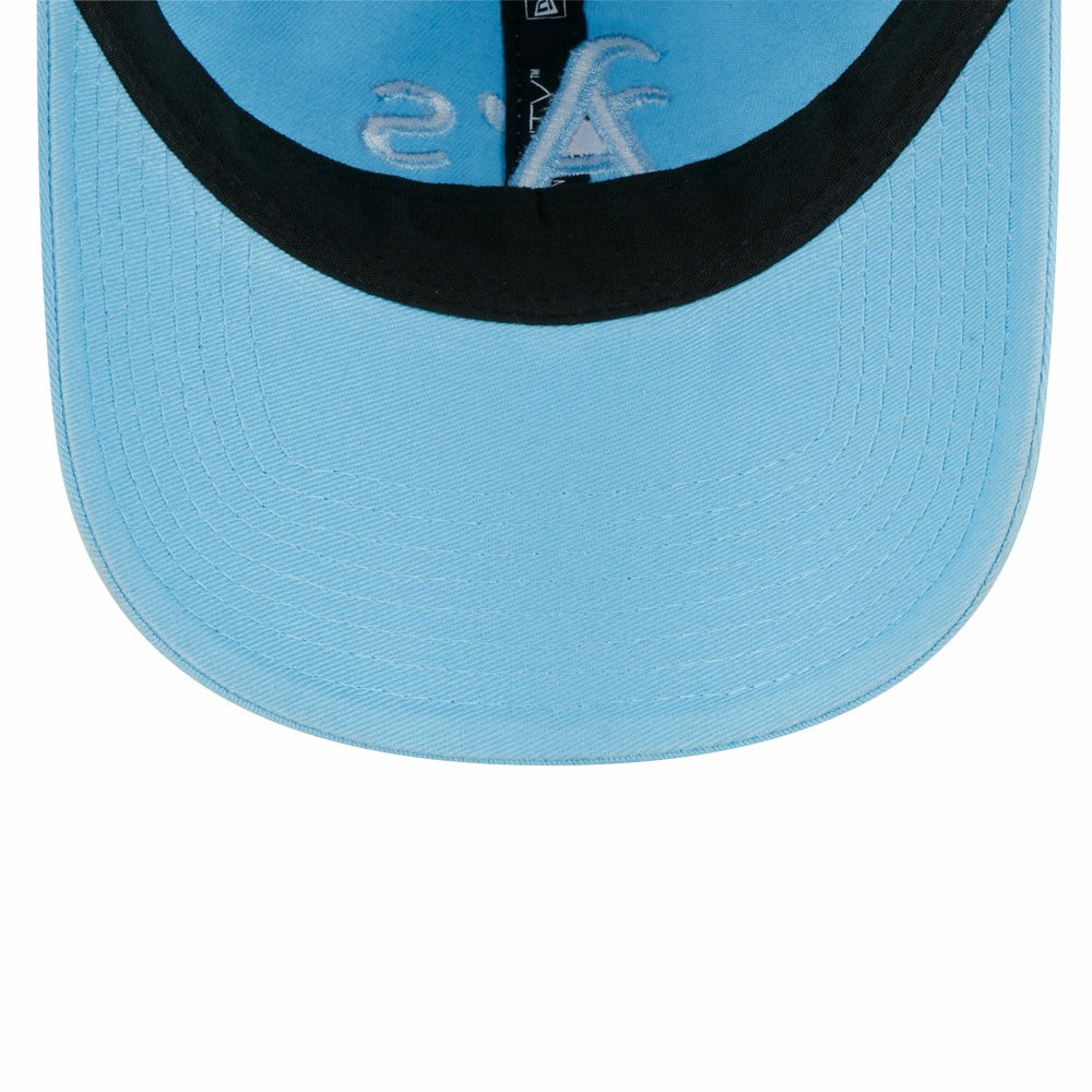 Athletics New Era Women's Doscientos Core Classic 9TWENTY Adjustable Hat - Light Blue - New Era Lifestyle