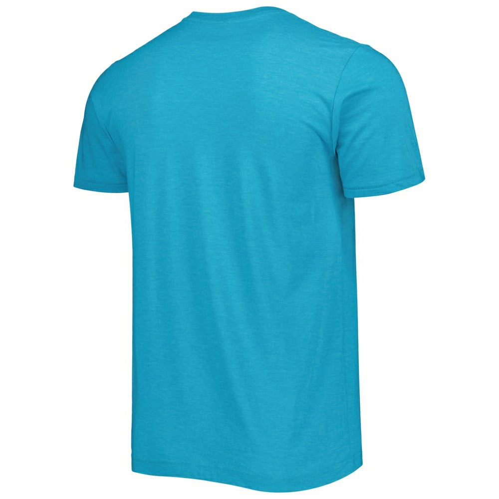 Seattle Mariners Homage Hand Drawn Logo Tri-Blend T-Shirt - Teal - MLB Sale