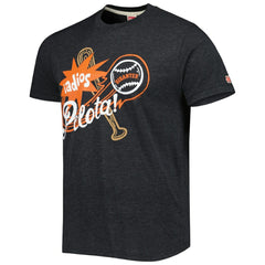 San Francisco Giants Homage Hyper Local Tri-Blend T-Shirt - Charcoal - MLB Discount