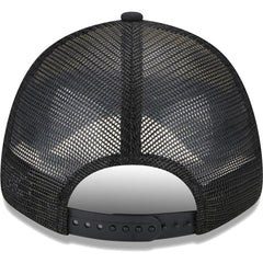 Brooklyn Nets Stripes 9FORTY Trucker Snapback Hat Black | New Era Near Me