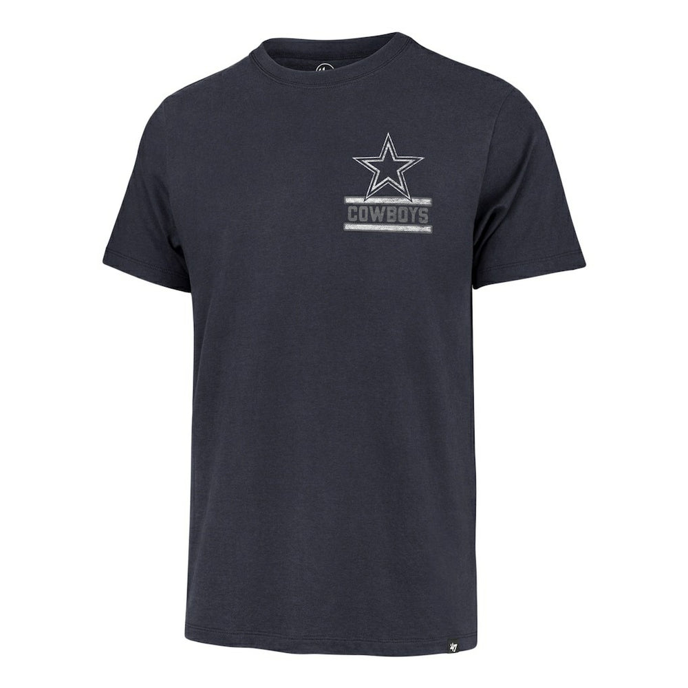 47 brand Dallas Cowboys '47 Open Field Franklin T-Shirt Navy