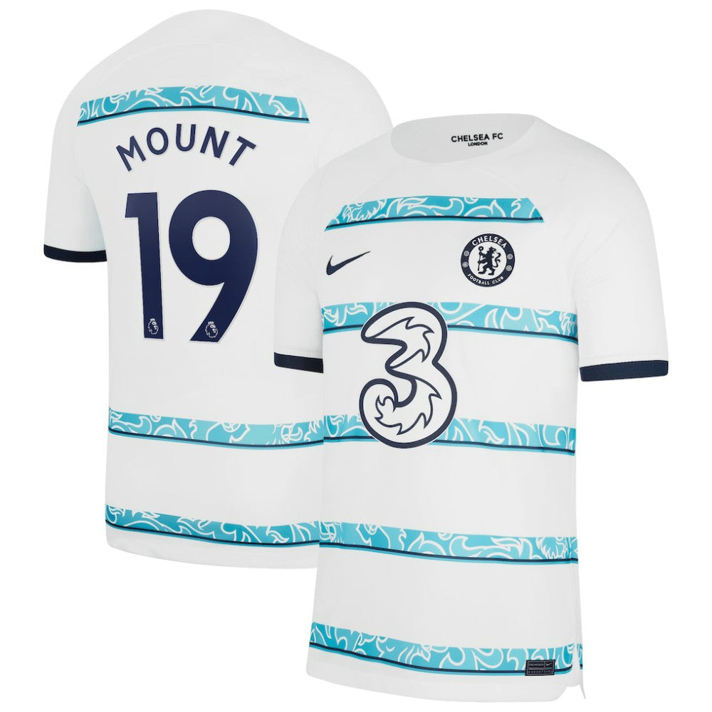 Mason Mount Chelsea 2022/23 Away Breathe Stadium Replica Player Jersey White - Nike sale