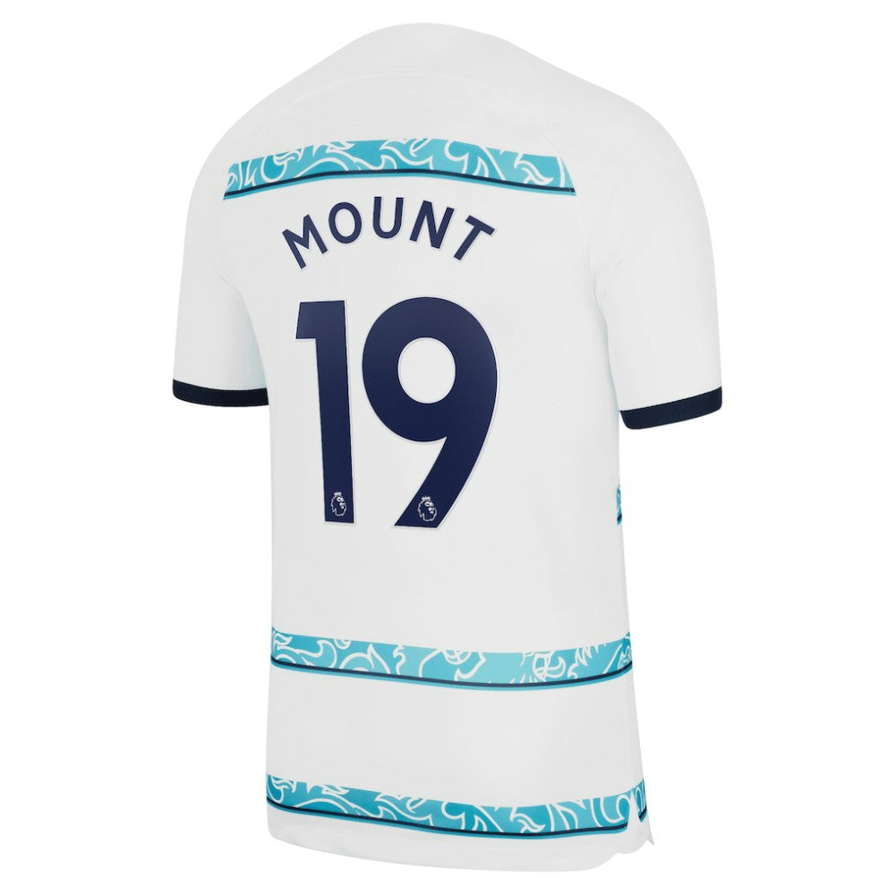 Mason Mount Chelsea 2022/23 Away Breathe Stadium Replica Player Jersey White - Nike sale