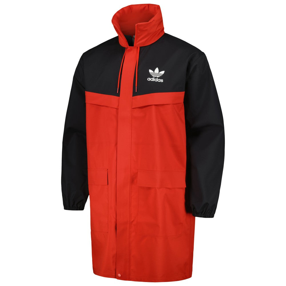 Manchester United Originals Hoodie Full-Zip Bench Jacket Red/Black - Adidas sale