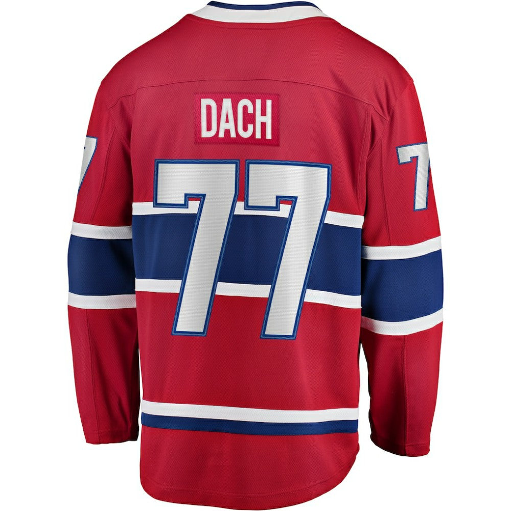 Kirby Dach Montreal Canadiens Fanatics Home Breakaway Player Jersey - Red - NHL 5010798