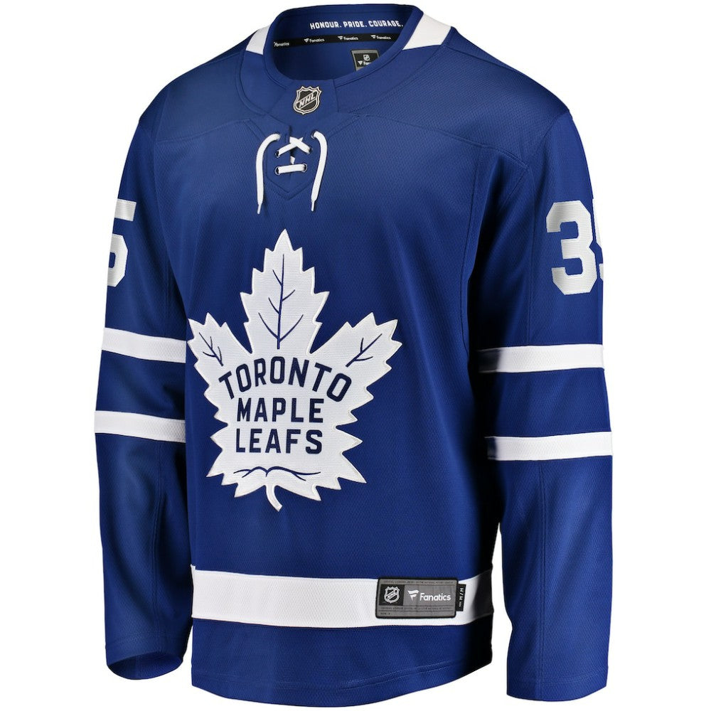 Ilya Samsonov Toronto Maple Leafs Fanatics Home Breakaway Player Jersey - Blue - NHL 5010801