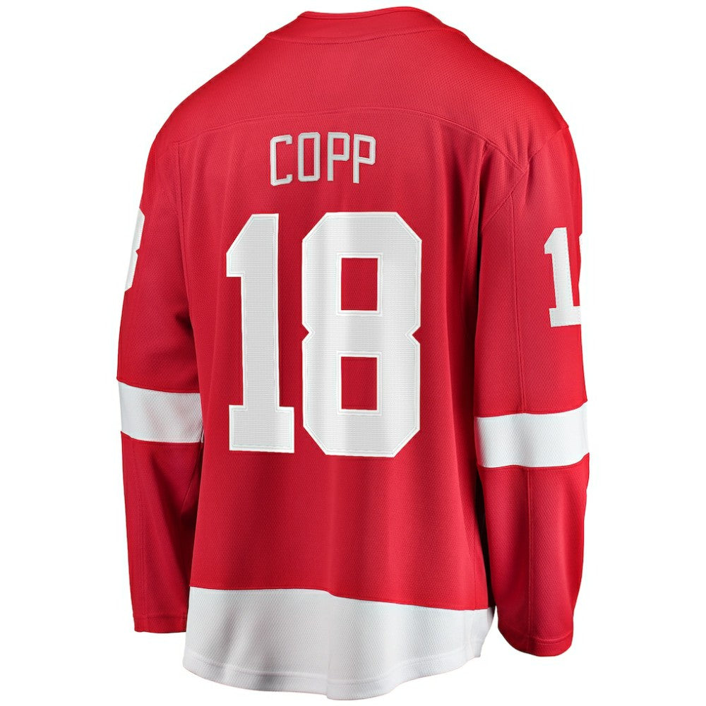 Andrew Copp Detroit Red Wings Fanatics Home Breakaway Player Jersey - Red - NHL 5010802