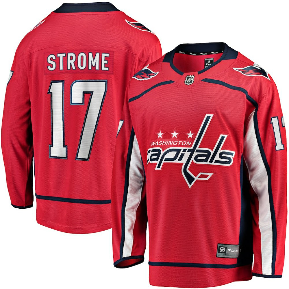 Dylan Strome Washington Capitals Fanatics Home Breakaway Player Jersey - Red - NHL 5010805