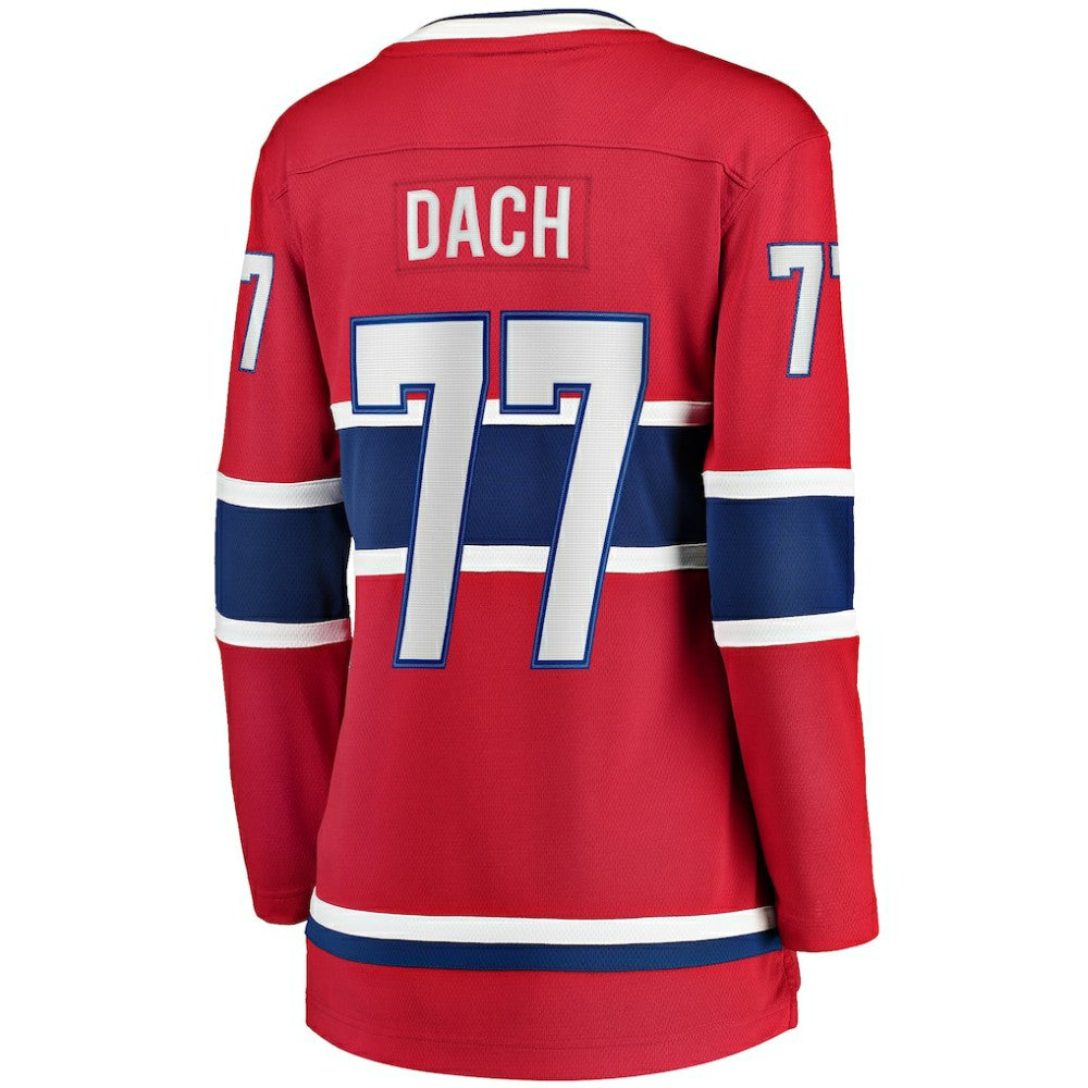 Kirby Dach Montreal Canadiens Fanatics Women's Home Breakaway Player Jersey - Red - NHL 5010809