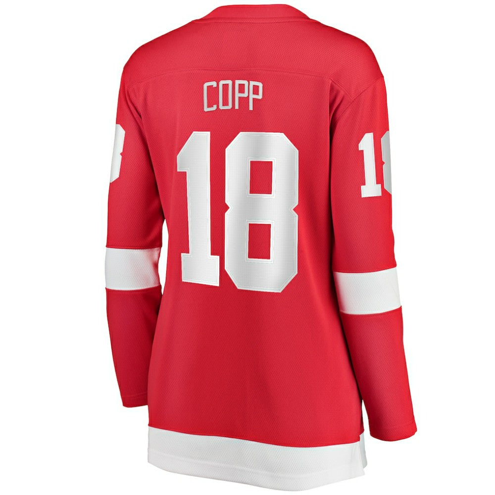 Andrew Copp Detroit Red Wings Fanatics Women's Home Breakaway Player Jersey - Red - NHL 5010813