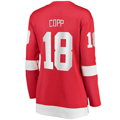 Andrew Copp Detroit Red Wings Fanatics Women's Home Breakaway Player Jersey - Red - NHL 5010813