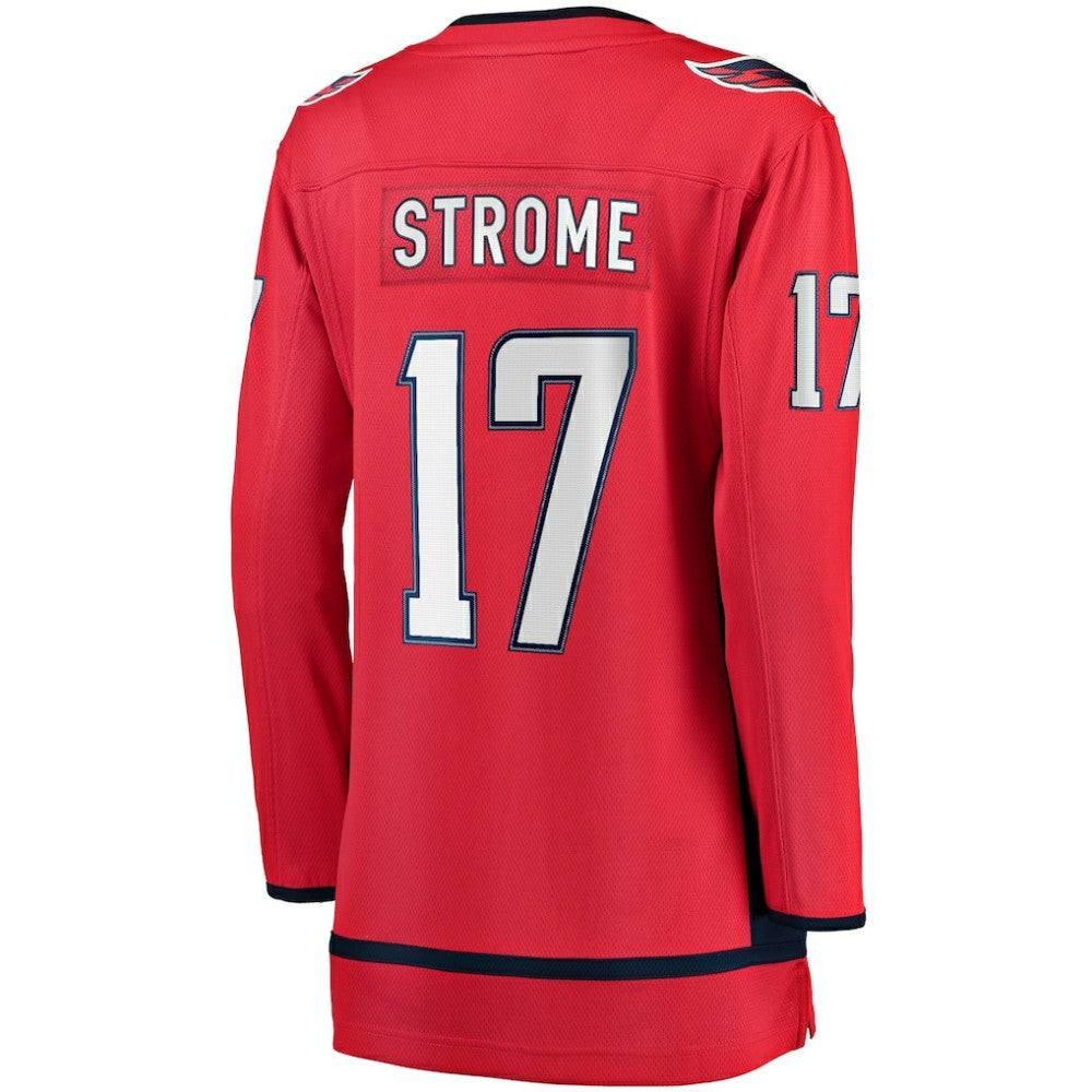 Dylan Strome Washington Capitals Fanatics Women's Home Breakaway Player Jersey - Red - NHL 5010816