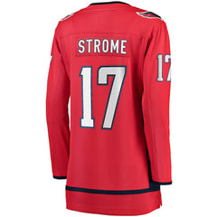 Dylan Strome Washington Capitals Fanatics Women's Home Breakaway Player Jersey - Red - NHL 5010816