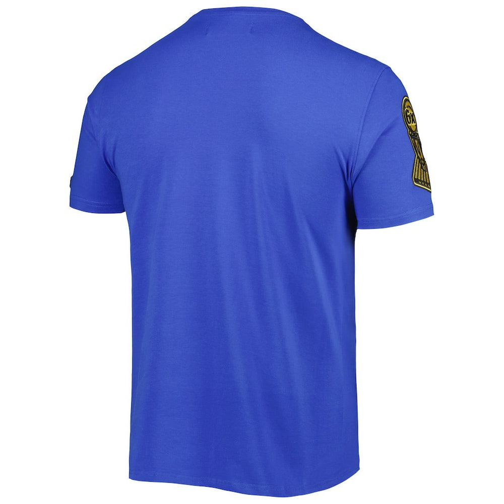 Golden State Warriors Pro Standard Hometown Chenille T-Shirt Royal