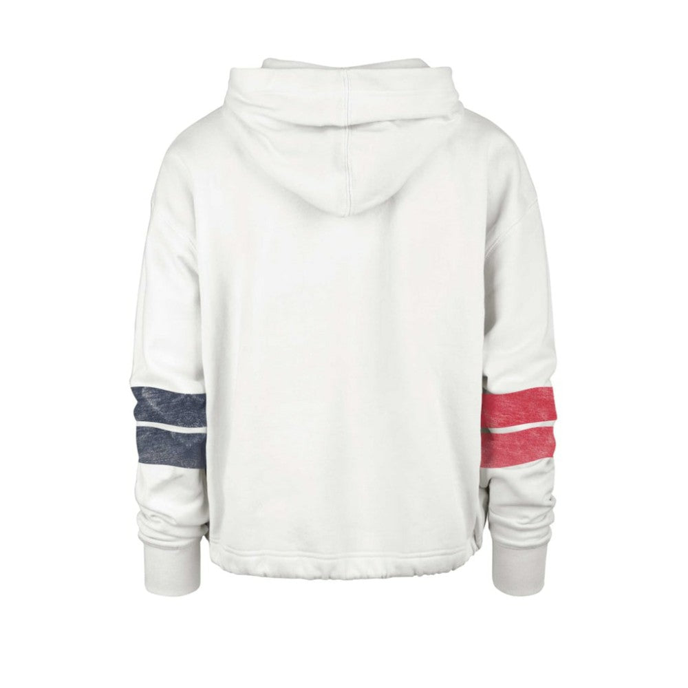 Washington Nationals '47 Women's Harper Pullover Hoodie - Cream - 47 brand Online