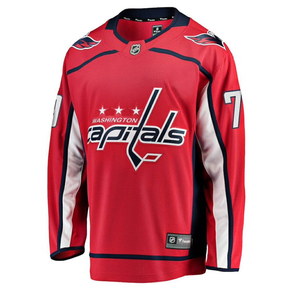 Charlie Lindgren Washington Capitals Fanatics Home Breakaway Player Jersey - Red - NHL 5012239