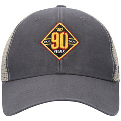 47 brand Washington Commanders '47 90th Season MVP Trucker Snapback Hat Charcoal/Natural