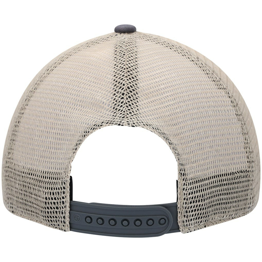 47 brand Washington Commanders '47 90th Season MVP Trucker Snapback Hat Charcoal/Natural