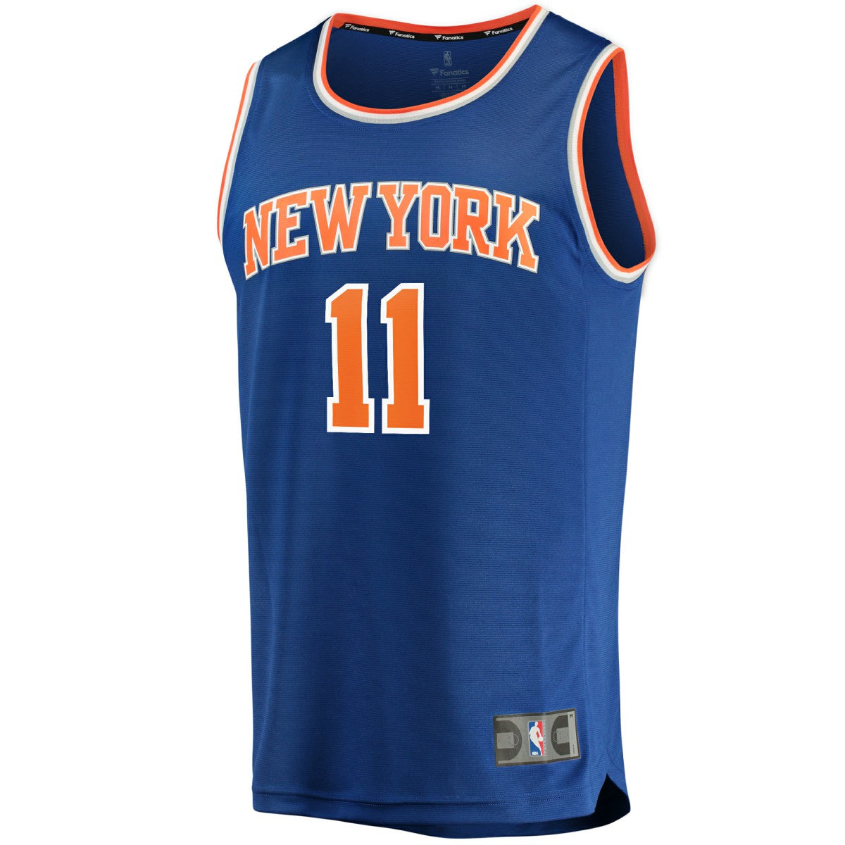 Jalen Brunson New York Knicks Fast Break Replica Jersey Icon Edition Blue | Fanatics for sale
