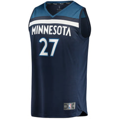 Rudy Gobert Minnesota Timberwolves Fast Break Replica Jersey Icon Edition Navy | Fanatics for sale