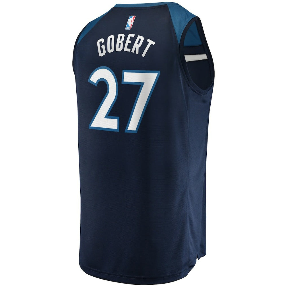 Rudy Gobert Minnesota Timberwolves Fast Break Replica Jersey Icon Edition Navy | Fanatics for sale