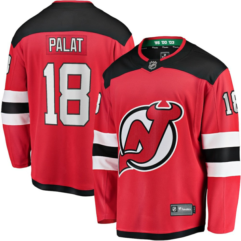 Ondrej Palat New Jersey Devils Fanatics Home Breakaway Player Jersey - Red - NHL 5014202