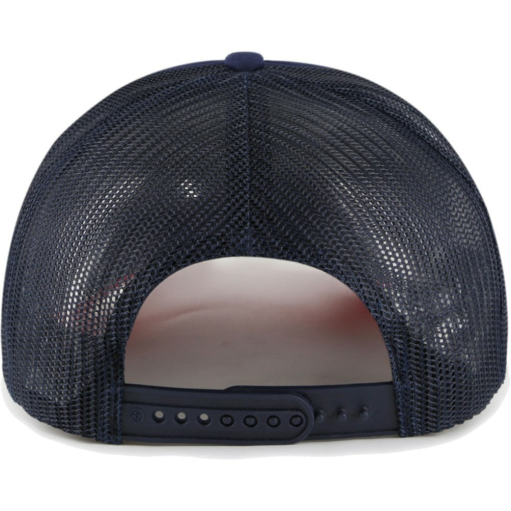 Boston Red Sox '47 Backhaul Foam Trucker Snapback Hat - Navy - 47 brand Online