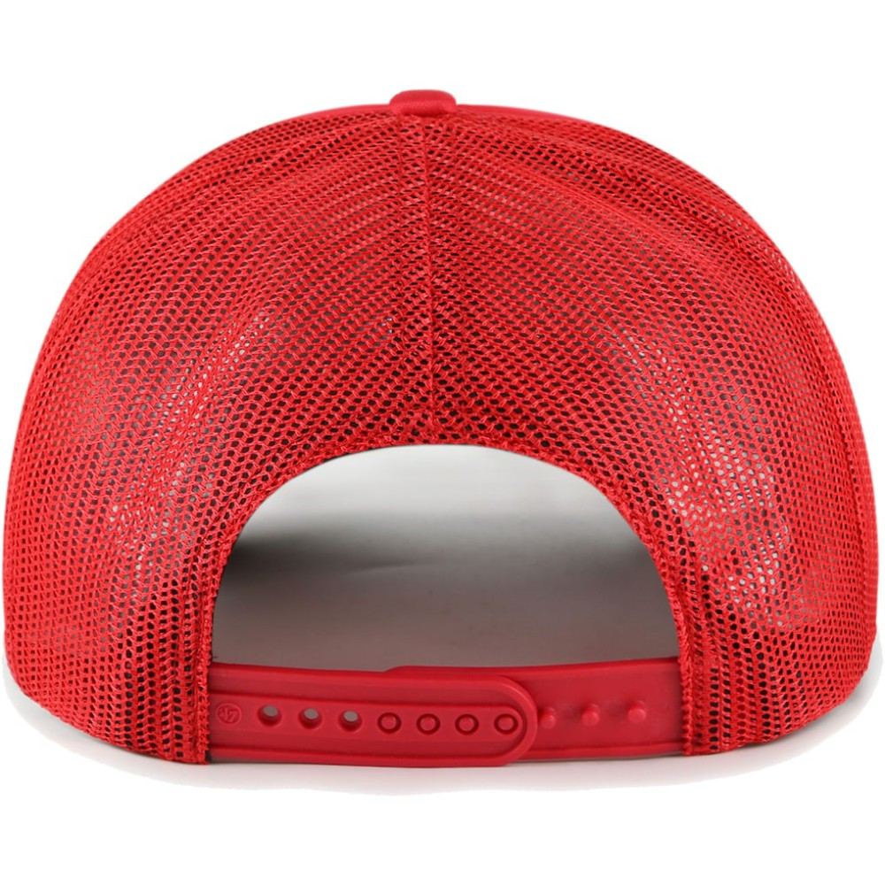 Washington Nationals '47 Backhaul Foam Trucker Snapback Hat - Red - 47 brand on Sale