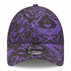 Tottenham Hotspur New Era Allover Print 9FORTY Adjustable Hat Black/Purple - New Era cheap