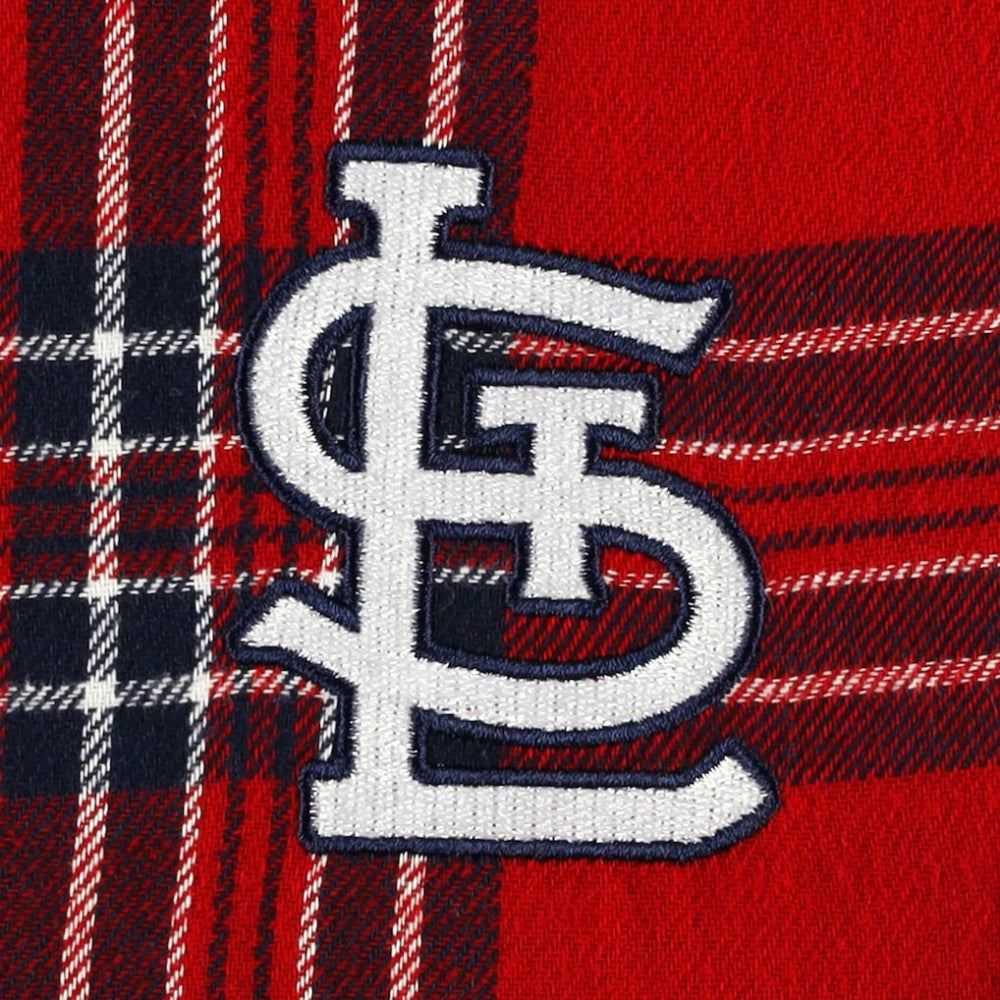 St. Louis Cardinals Concepts Sport Badge Top & Pants Sleep Set - Red/Navy - MLB Lifestyle