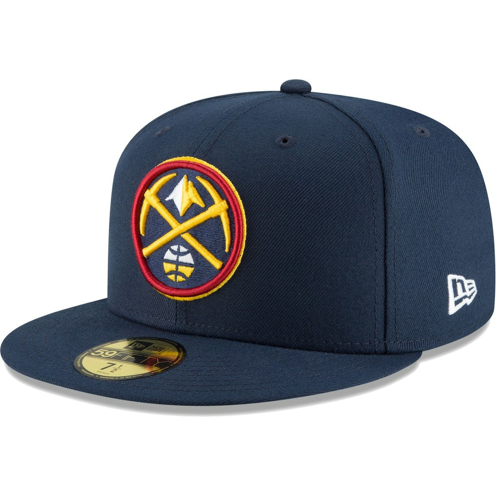 Denver Nuggets Team 59FIFTY Fitted Hat for sale Navy | New Era for sale