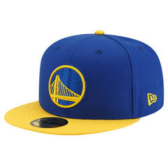 Golden State Warriors 2-Tone 59FIFTY Fitted Hat for sale Royal/Gold | New Era for sale