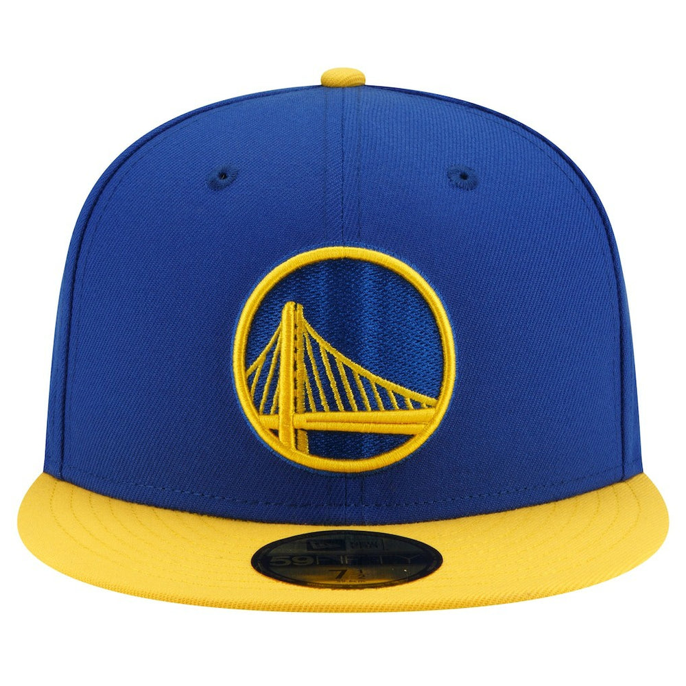 Golden State Warriors 2-Tone 59FIFTY Fitted Hat for sale Royal/Gold | New Era for sale