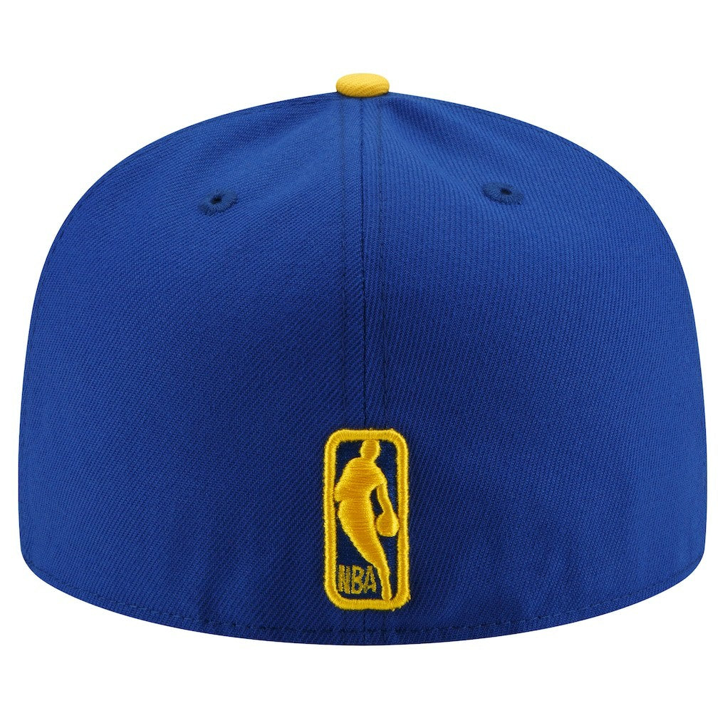 Golden State Warriors 2-Tone 59FIFTY Fitted Hat for sale Royal/Gold | New Era for sale